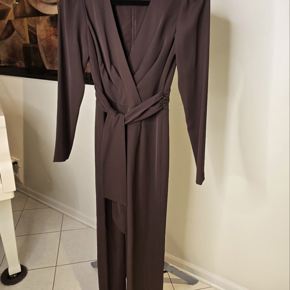 Antonio Melani Drs Miranda Jumpsuit Color: Chocolate Size: 0